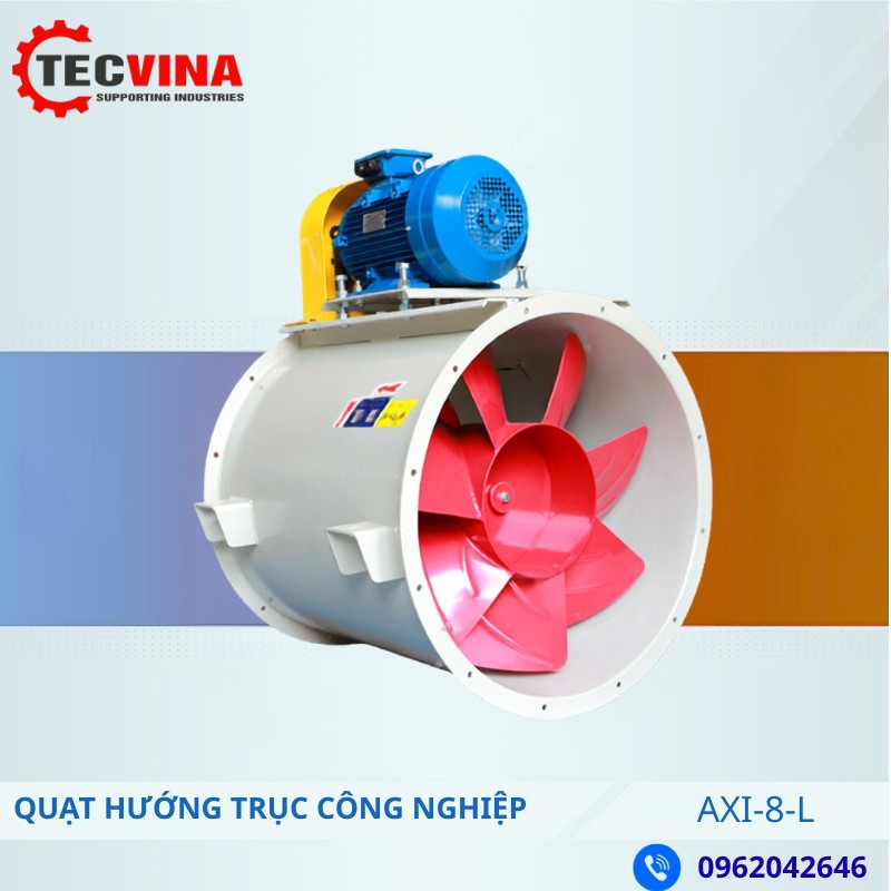 QUẠT HƯỚNG TRỤC CÔNG NGHIỆP AXI-8-L